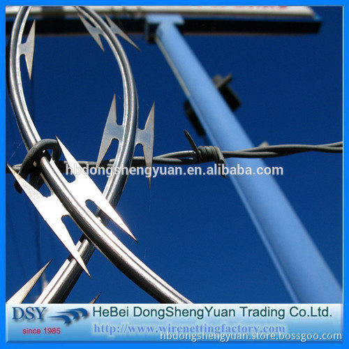 China Supply Best sale Flexible Razor Wire Mesh/anti-theft razor barbed wire